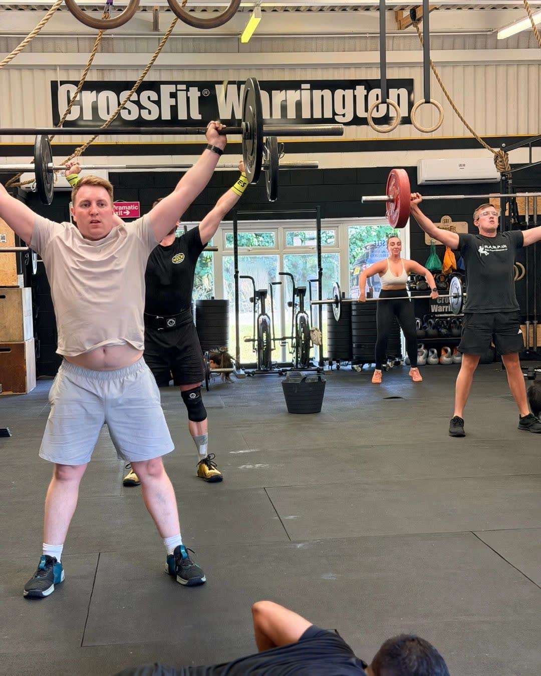 CrossFit class and scaling