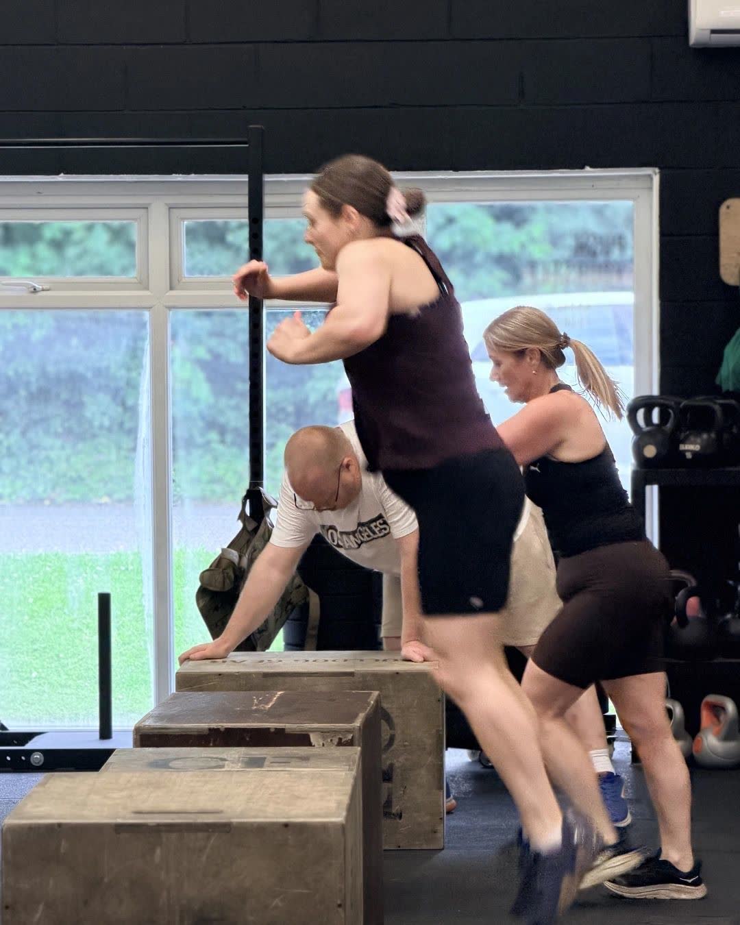 CrossFit box jump